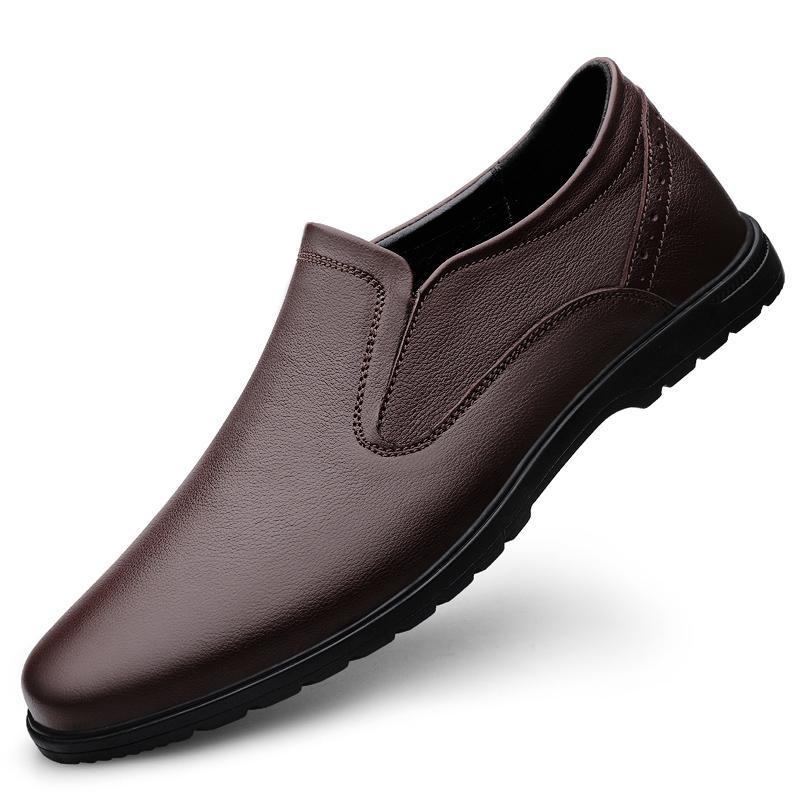New two-layer fashion casual leather shoes 37-4leather shoes 46 коричневий
New two-layer fashion casual leather shoes 37-4leather shoes 46 коричневий