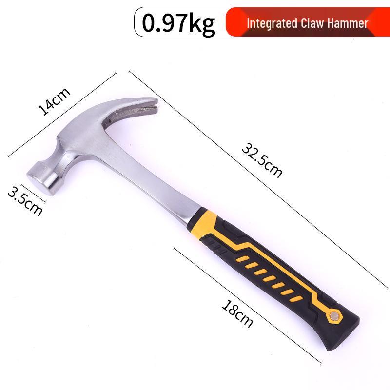 Молоток с козьим рогом из высокоуглеродистой стали - Цельнолитой столярный молоток с пластиковой рукояткой
Молоток с козьим рогом из высокоуглеродистой стали - Цельнолитой столярный молоток с пластиковой рукояткой