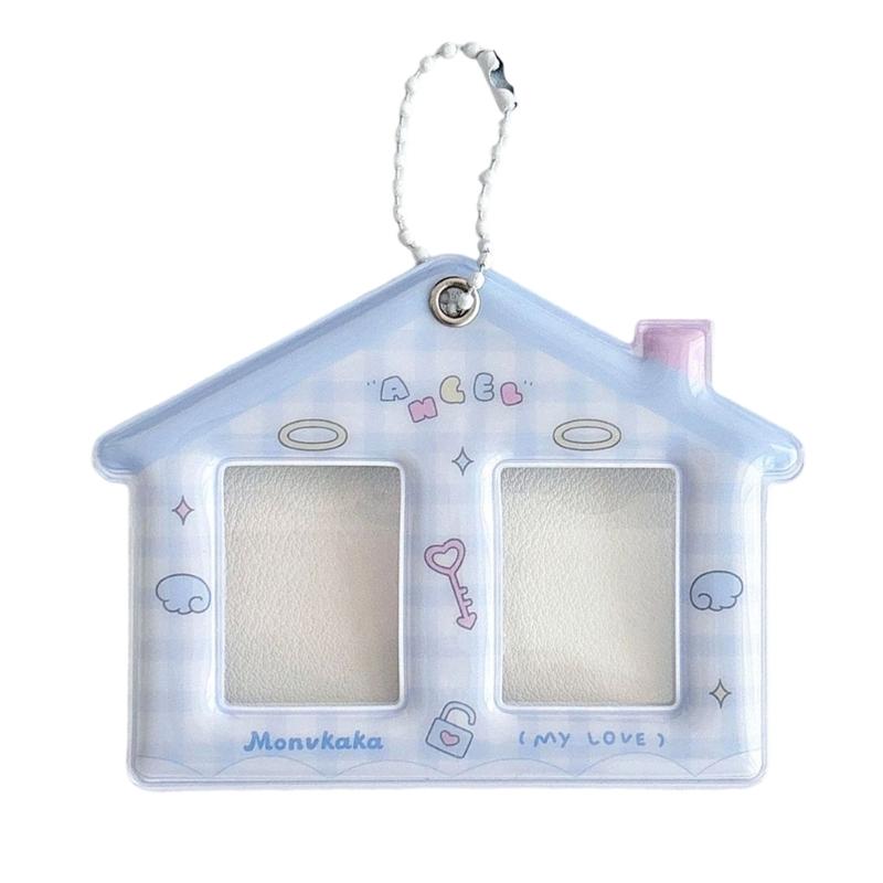 Photocard Holder Korean Popular Photo Card Holder with Keychain ID Cards Holder Pendant Keychain Student Card Sleeves синій
Photocard Holder Korean Popular Photo Card Holder with Keychain ID Cards Holder Pendant Keychain Student Card Sleeves синій