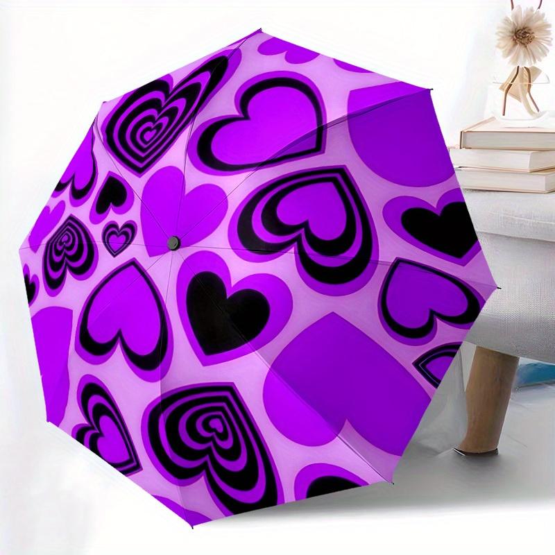 1pc Heart Pattern Automatic Open/Close Umbrella - Cute Cartoon Design, Portable Compact Umbrella for Men & Women, Durable Plas (as the picture,Iron&8K)
1pc Heart Pattern Automatic Open/Close Umbrella - Cute Cartoon Design, Portable Compact Umbrella for Men & Women, Durable Plas (as the picture,Iron&8K)