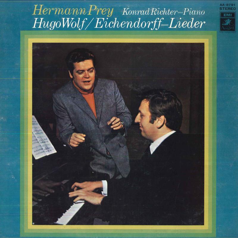 LP Record HERMANN PREY(BARITONE), KONRAD RICH - Hugo Wolf : Eichendorff LIEDER AA8791 ANGEL Japan Classical Used
LP Record HERMANN PREY(BARITONE), KONRAD RICH - Hugo Wolf : Eichendorff LIEDER AA8791 ANGEL Japan Classical Used