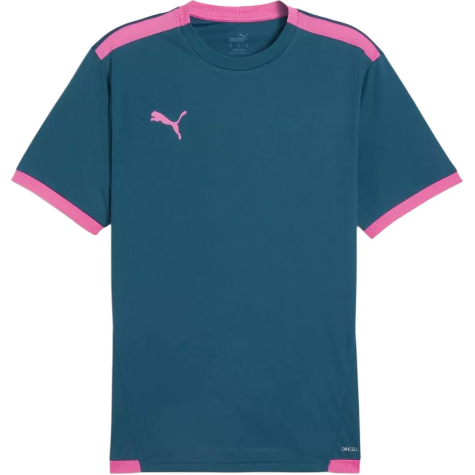 Puma Team Liga Formstrip Round Neck Moisture Wicking Sports Short Sleeve T-Shirt Men Tops Blue 704917-56 S
Puma Team Liga Formstrip Round Neck Moisture Wicking Sports Short Sleeve T-Shirt Men Tops Blue 704917-56 S