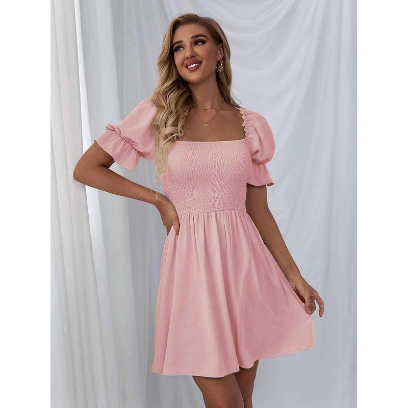 Мода Уличная мода Летняя мода Новинка Новинка Новинка Квадратный вырез Базовый Минималистичный А-силуэт Короткий рукав Однотонное платье Женщины Pink S
Мода Уличная мода Летняя мода Новинка Новинка Новинка Квадратный вырез Базовый Минималистичный А-силуэт Короткий рукав Однотонное платье Женщины Pink S