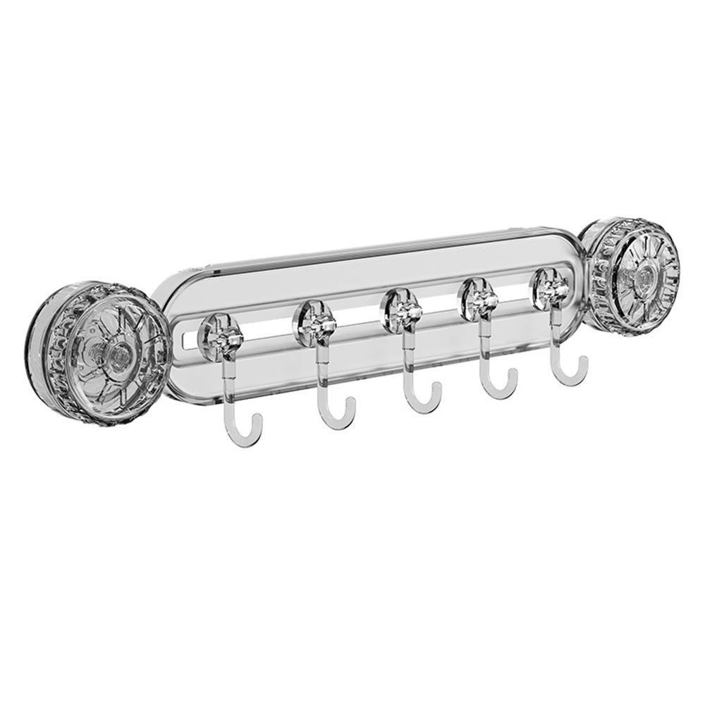 Transparent Strong Kitchen Bathroom Hooks Punch-free Bathroom Towel Hook Gifts Wall-mounted Rack сірий
Transparent Strong Kitchen Bathroom Hooks Punch-free Bathroom Towel Hook Gifts Wall-mounted Rack сірий