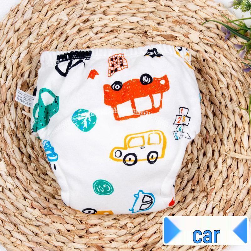 Хлопковые непромокаемые моющиеся тренировочные трусики для мальчиков и девочек Size 90 (Weight: 6-16 jin)
Хлопковые непромокаемые моющиеся тренировочные трусики для мальчиков и девочек Size 90 (Weight: 6-16 jin)