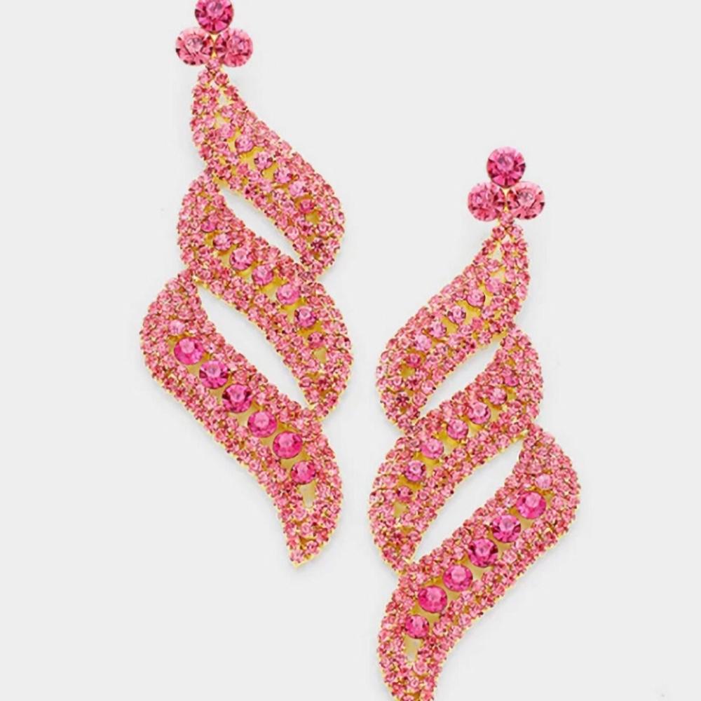 Stonefans Exaggerated Earrings for Women Trending Accessories Bling Cystal Rhinestones Statement Earrings Geometry Jewelry Silver розовый
Stonefans Exaggerated Earrings for Women Trending Accessories Bling Cystal Rhinestones Statement Earrings Geometry Jewelry Silver розовый