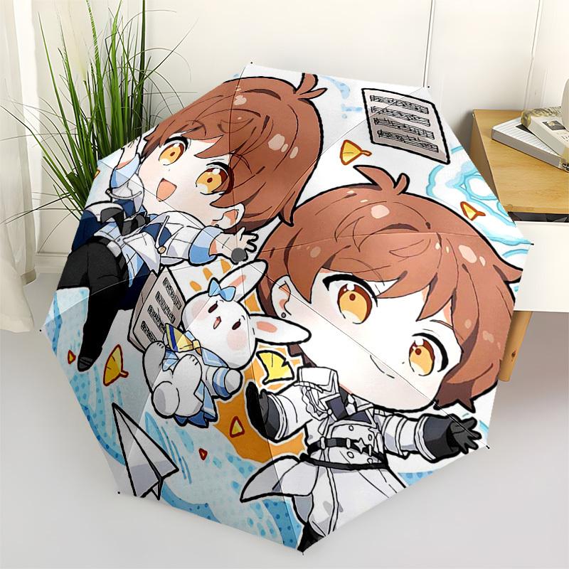 1pc Outdoor Umbrella with Cute Anime Characters, Automatic Opening/Closing, Portable 3-Fold Design, 8-Bone Iron Frame - Perfect for Fans, Travele
1pc Outdoor Umbrella with Cute Anime Characters, Automatic Opening/Closing, Portable 3-Fold Design, 8-Bone Iron Frame - Perfect for Fans, Travele