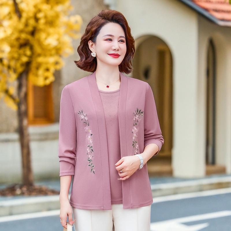 Elegant Spring Suit: Stylish Two-Piece Set for Middle-Aged & Elderly Women - Perfect for Casual Autumn Fashion 4XL (135-145 jin) розовый
Elegant Spring Suit: Stylish Two-Piece Set for Middle-Aged & Elderly Women - Perfect for Casual Autumn Fashion 4XL (135-145 jin) розовый