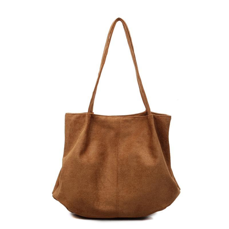 2026 High Quality Retro Bags Faux Suede Solid Color Zipper Shoulder Bags Large Capacity Waterproof Durable Versatile Handbags коричневий
2026 High Quality Retro Bags Faux Suede Solid Color Zipper Shoulder Bags Large Capacity Waterproof Durable Versatile Handbags коричневий