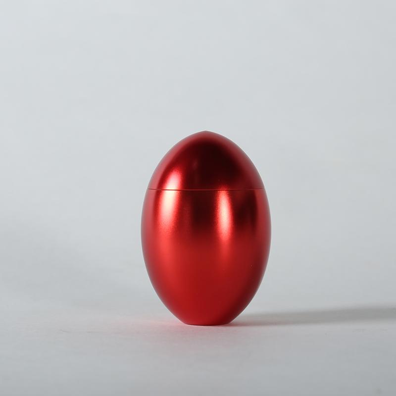 Aluminum Alloy Egg-shaped Storage Tank Mini Portable Tea Pot Metal Golden Egg Storage Tank Creative Gifts Storage Supplies
Aluminum Alloy Egg-shaped Storage Tank Mini Portable Tea Pot Metal Golden Egg Storage Tank Creative Gifts Storage Supplies