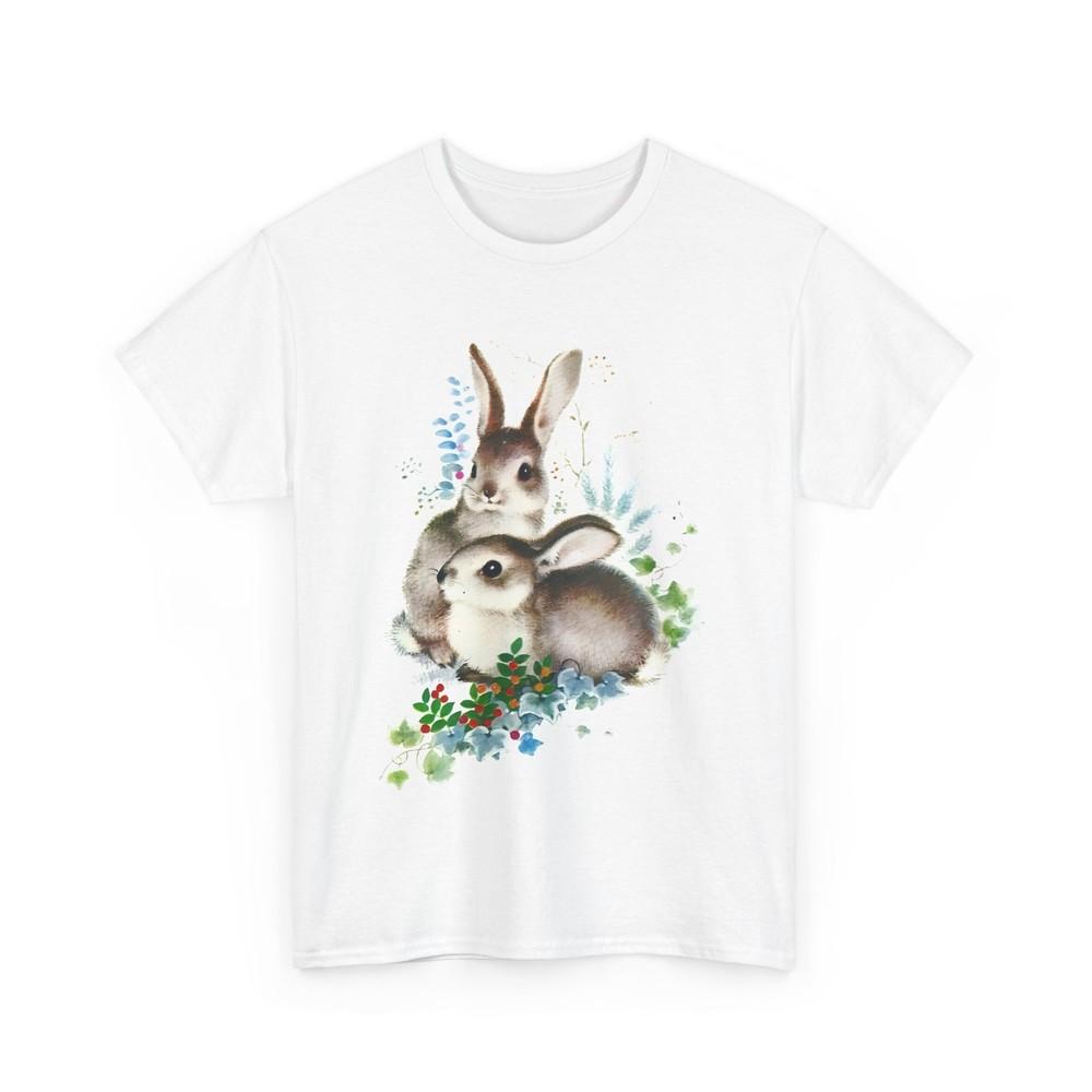 mid twentieth century two bunnies vintage graphic reproduction tshirt 4XL
mid twentieth century two bunnies vintage graphic reproduction tshirt 4XL
