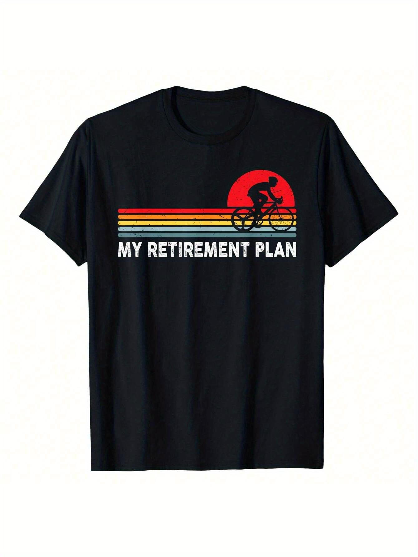 Vintage Cycling My Retirement Plan Graphic T-shirt - 220g Pure Cotton Slim Fit Crew Neck Tee with Retro Bicycle Design L
Vintage Cycling My Retirement Plan Graphic T-shirt - 220g Pure Cotton Slim Fit Crew Neck Tee with Retro Bicycle Design L