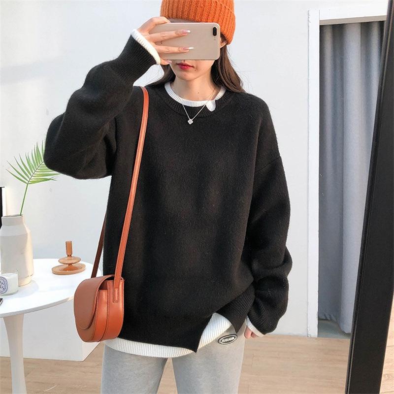 YYFS Женская мода Повседневный Осень Зима Однотонный Принт Длинный Рукав О-Образным Вырезом Свитера One size чёрный
YYFS Женская мода Повседневный Осень Зима Однотонный Принт Длинный Рукав О-Образным Вырезом Свитера One size чёрный