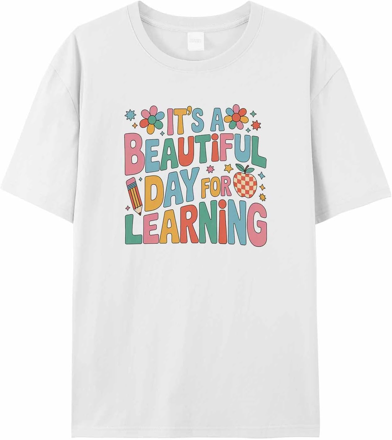 T Shirts for Women Graphic Tees Colorful Letters Crew Neck Short Sleeve Shirts for Women Learning Casual T-Shirt S разноцветный
T Shirts for Women Graphic Tees Colorful Letters Crew Neck Short Sleeve Shirts for Women Learning Casual T-Shirt S разноцветный