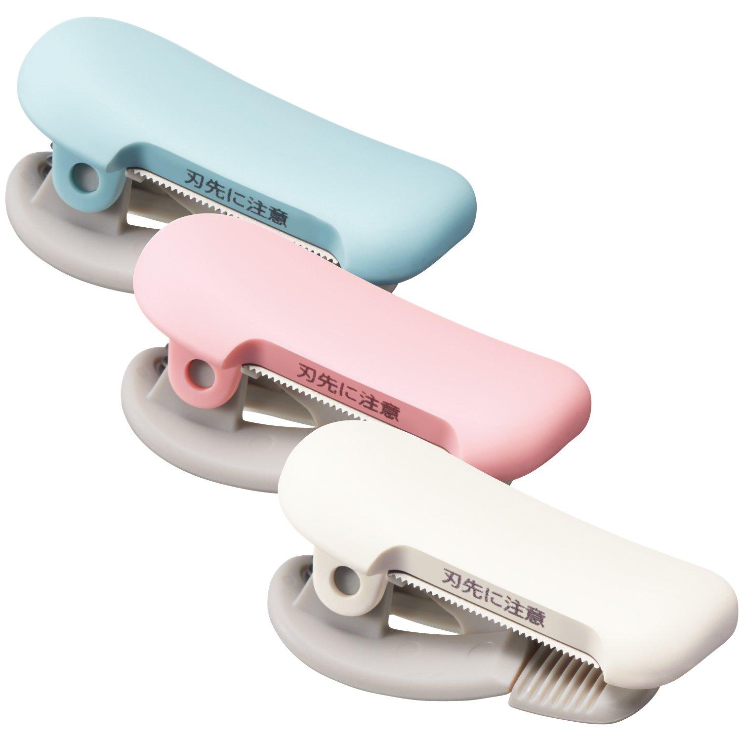 KOKUYO Washi Tape Cutter, Masking Tape Dispenser, Mini Portable Light Cutting, Clip Type, for 10-15mm Wide Tape, 3 Set of Light Blue, Light Pink and W
KOKUYO Washi Tape Cutter, Masking Tape Dispenser, Mini Portable Light Cutting, Clip Type, for 10-15mm Wide Tape, 3 Set of Light Blue, Light Pink and W