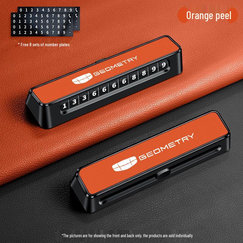 Geely Geometry Car Temporary Parking Number Card
Geely Geometry Car Temporary Parking Number Card