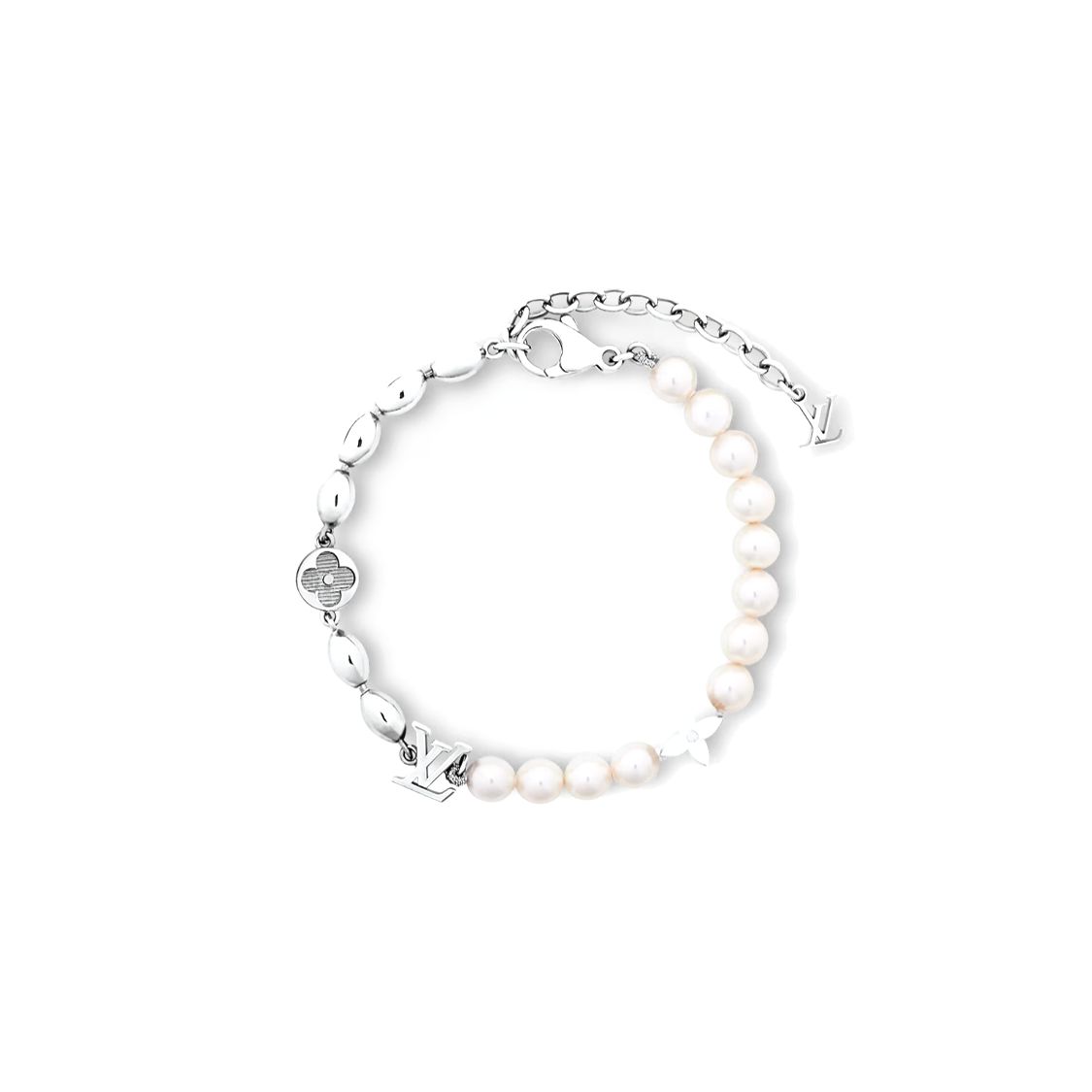 Louis Vuitton Pearls Fusion Bracelet Men Bracelet White M1556A Box+Shopping Bag
Louis Vuitton Pearls Fusion Bracelet Men Bracelet White M1556A Box+Shopping Bag