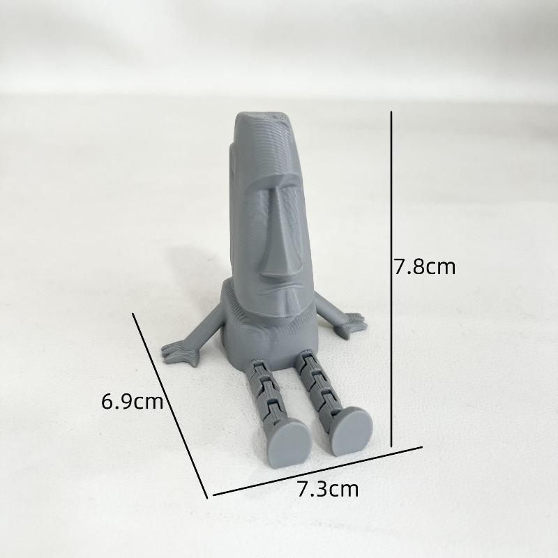 Creative Movable Moai Statue Ornament Island Easter Leisurely Small Person Sculpture Decor Mini Figurines Car Desktop Decoration
Creative Movable Moai Statue Ornament Island Easter Leisurely Small Person Sculpture Decor Mini Figurines Car Desktop Decoration