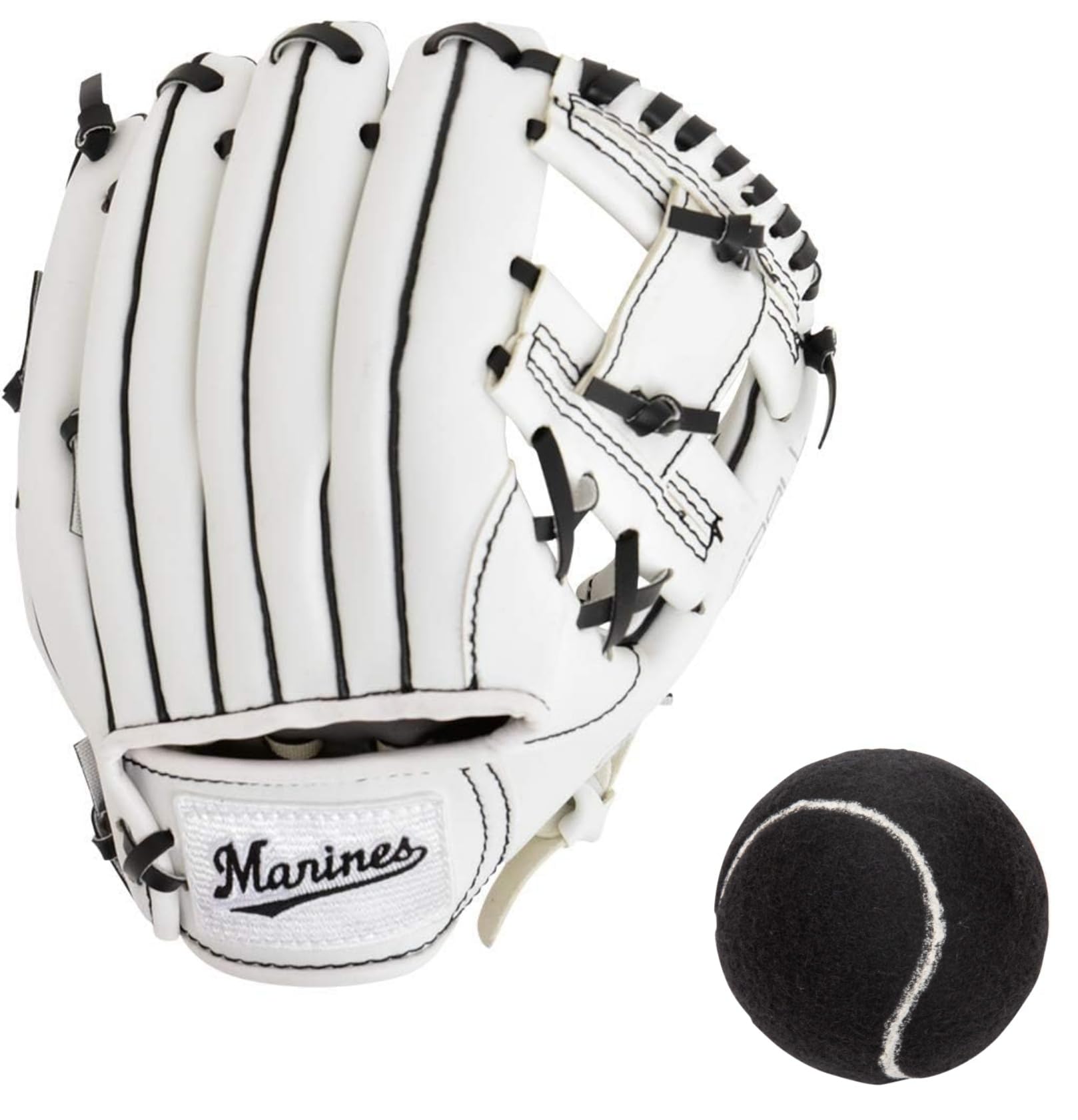 Перчатки для бейсбола Chiba Lotte Marines x GP для младенцев Magic Catch 8 дюймов с мягким мячом, белые, для броска справа 54393
Перчатки для бейсбола Chiba Lotte Marines x GP для младенцев Magic Catch 8 дюймов с мягким мячом, белые, для броска справа 54393