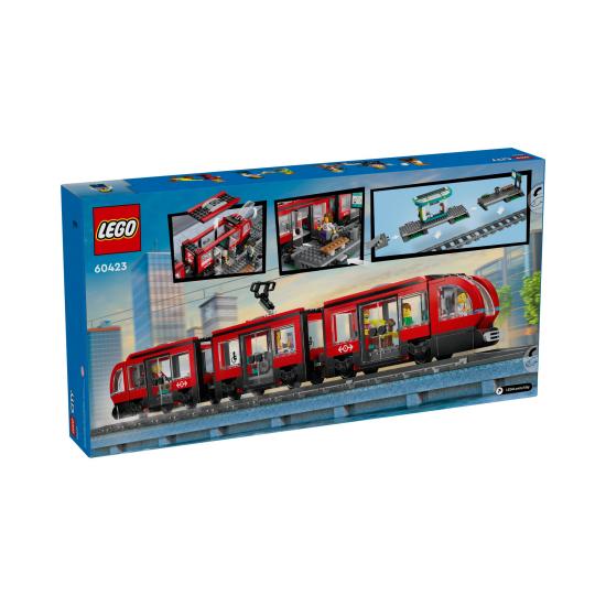 LEGO 60423 Городской трамвай и станция 811 шт. Возраст 7+ ГОРОД Кирпич Дети Подарочные игрушки для детей Развивающие игрушки Строительные игрушки
LEGO 60423 Городской трамвай и станция 811 шт. Возраст 7+ ГОРОД Кирпич Дети Подарочные игрушки для детей Развивающие игрушки Строительные игрушки