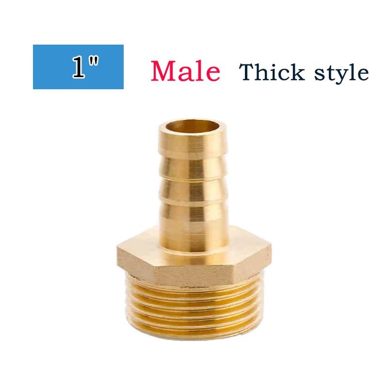 Thick Style Pagoda Connector Hose Barb Connector Hose Thread Male/Female Brass Water Pipe Fittings 1pcs BSP 1 Length 16~32MM 1 pcs&16mm
Thick Style Pagoda Connector Hose Barb Connector Hose Thread Male/Female Brass Water Pipe Fittings 1pcs BSP 1 Length 16~32MM 1 pcs&16mm