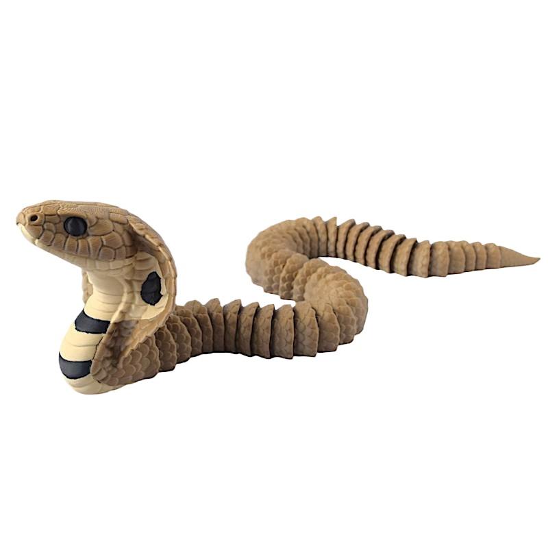 3D Printed King Cobra Statue Realistic Modeling Realistic Modeling Snake Ornaments Tabletop Display
3D Printed King Cobra Statue Realistic Modeling Realistic Modeling Snake Ornaments Tabletop Display