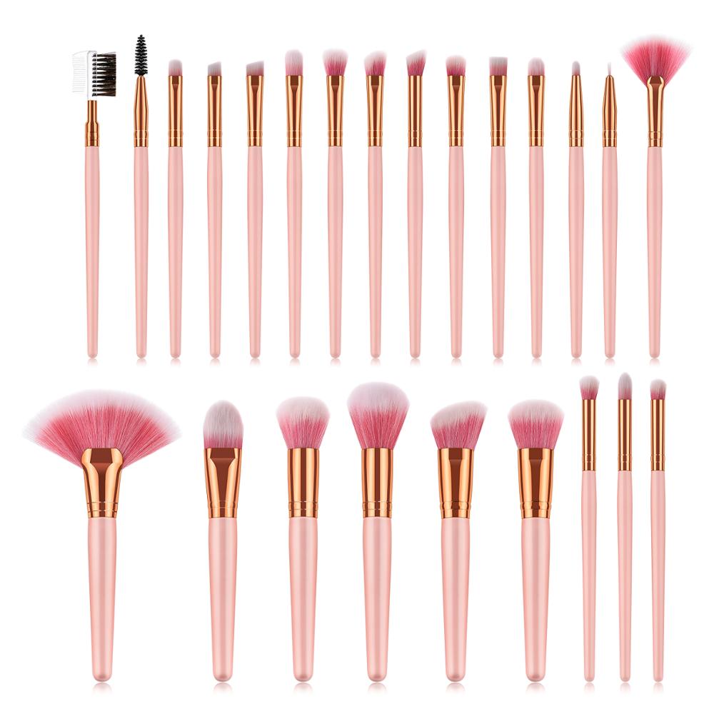 24Pcs Макияж Кисти Набор Тени для век Тональный крем Пудра Румянец Губа Tt Бронзовые брови Веер-образный макияж Кисть Косметический инструмент красоты
24Pcs Макияж Кисти Набор Тени для век Тональный крем Пудра Румянец Губа Tt Бронзовые брови Веер-образный макияж Кисть Косметический инструмент красоты