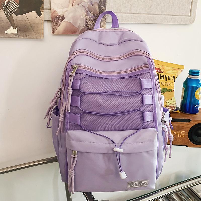 School Bag High Quality Fashion College Student Men s Drawstring Junior High School Girl Elementary School Backpack
School Bag High Quality Fashion College Student Men s Drawstring Junior High School Girl Elementary School Backpack