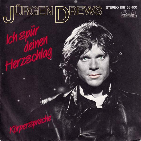 7inch Record JRGEN DREWS Ich Spr Deinen Herzschlag Krper 106156 Global Records 1984 Europe Pop Used
7inch Record JRGEN DREWS Ich Spr Deinen Herzschlag Krper 106156 Global Records 1984 Europe Pop Used