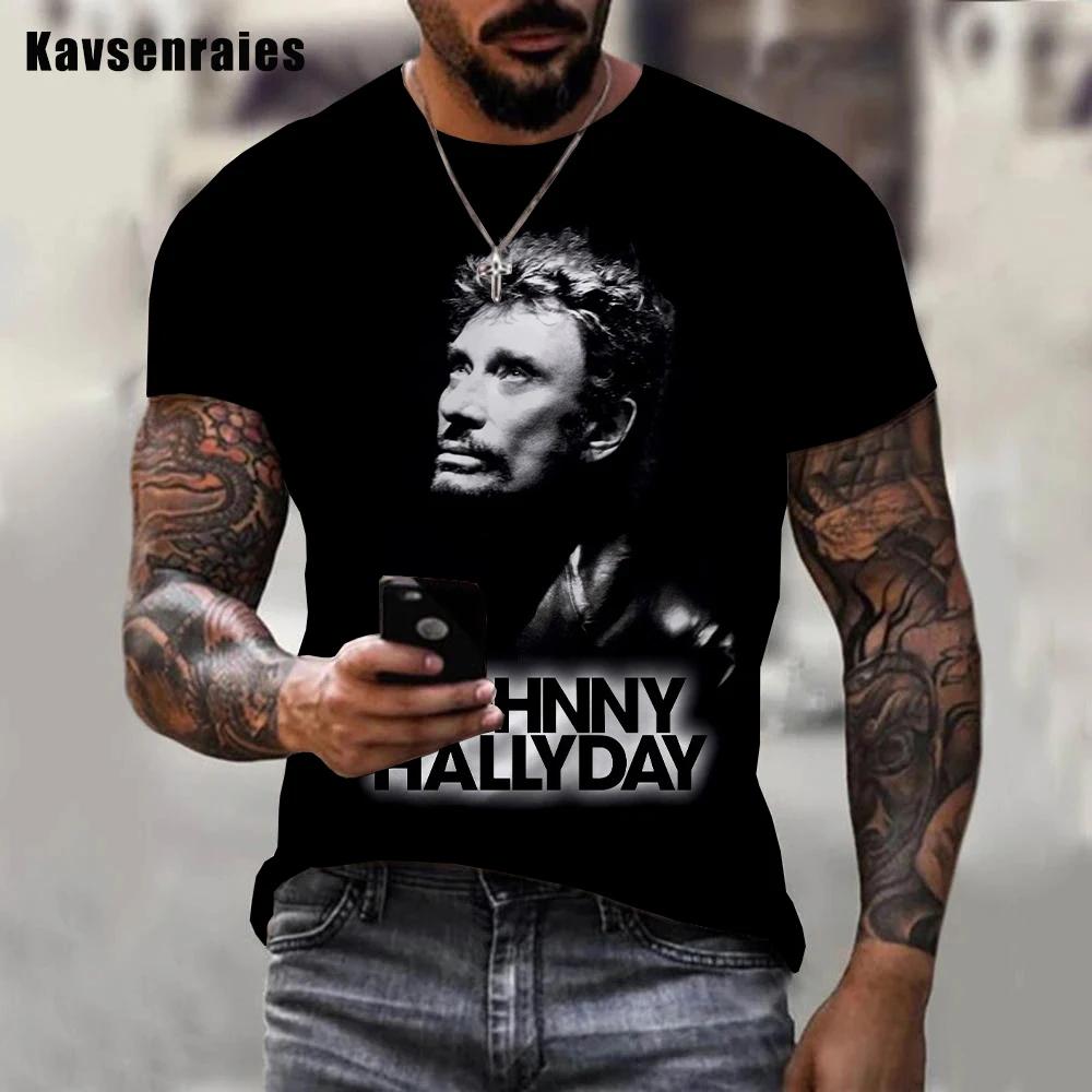 2023 New Pop Singer Johnny Hallyday 3D Printed T-shirt Men Women Rock Fashion Casual Streetwear Hip Hop Harajuku Tee Tops 6XL
2023 New Pop Singer Johnny Hallyday 3D Printed T-shirt Men Women Rock Fashion Casual Streetwear Hip Hop Harajuku Tee Tops 6XL