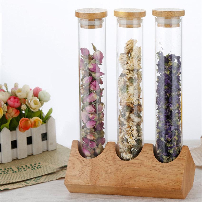 Coffee Beans Display Creative Wooden Flower Tea Rack Stand Cereals canister Glass Test Tube sealed Storage Decorative Ornaments
Coffee Beans Display Creative Wooden Flower Tea Rack Stand Cereals canister Glass Test Tube sealed Storage Decorative Ornaments