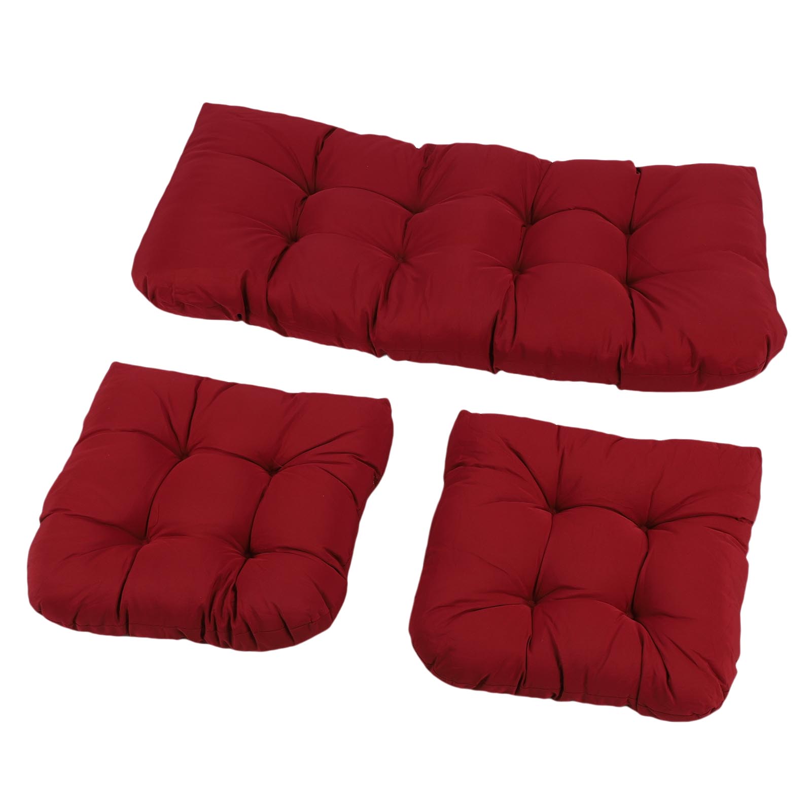3 шт. Внутренние стеганые подушки для стульев 1 подушка для дивана-love seat и 2 подушки U-образной формы для садовой мебели Набор подушек для улицы
3 шт. Внутренние стеганые подушки для стульев 1 подушка для дивана-love seat и 2 подушки U-образной формы для садовой мебели Набор подушек для улицы