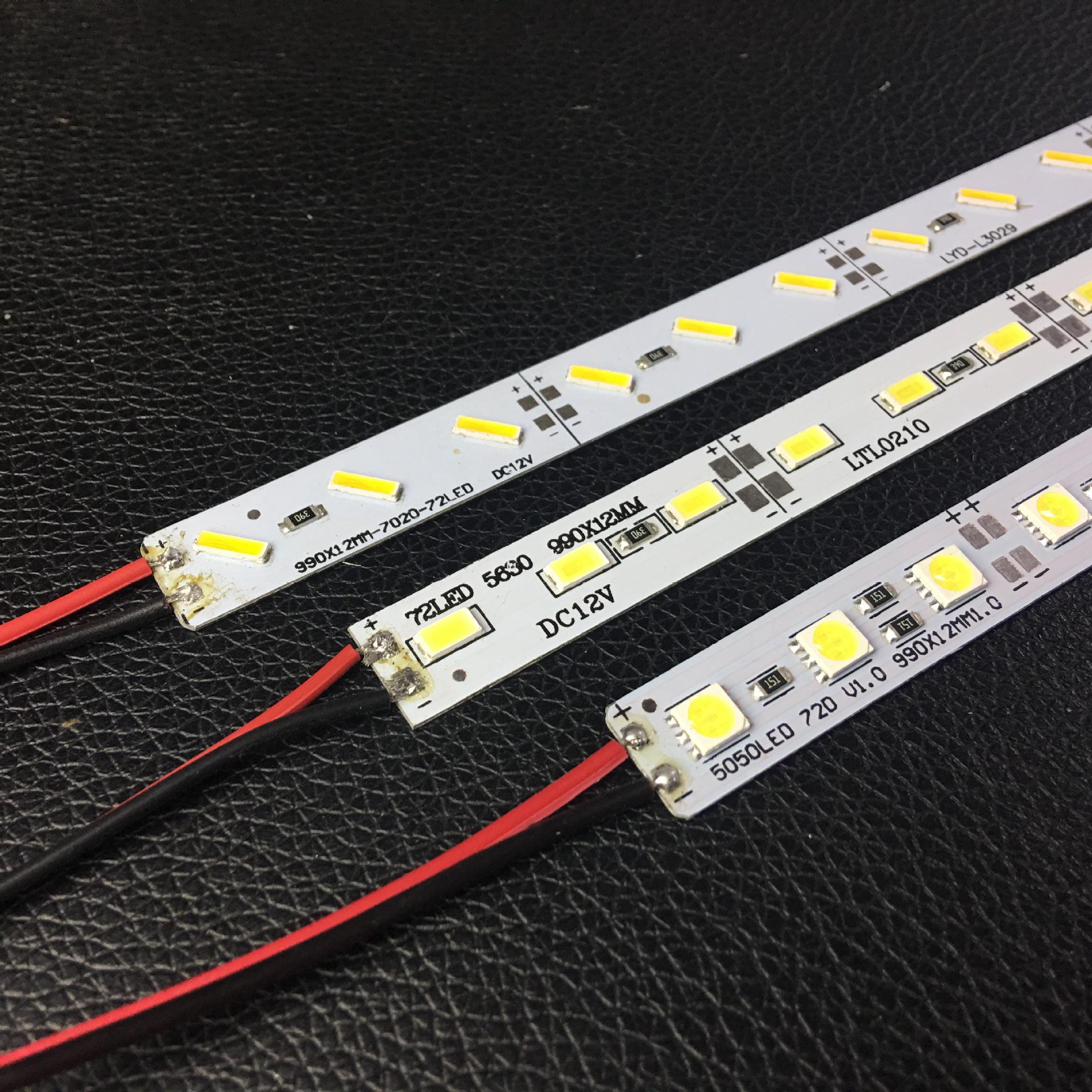 12V LED Counter Light Strip - 5630/5730 SMD, High-Brightness for Display Cabinets 1m 72 LEDs 5630 Rigid Strip
12V LED Counter Light Strip - 5630/5730 SMD, High-Brightness for Display Cabinets 1m 72 LEDs 5630 Rigid Strip