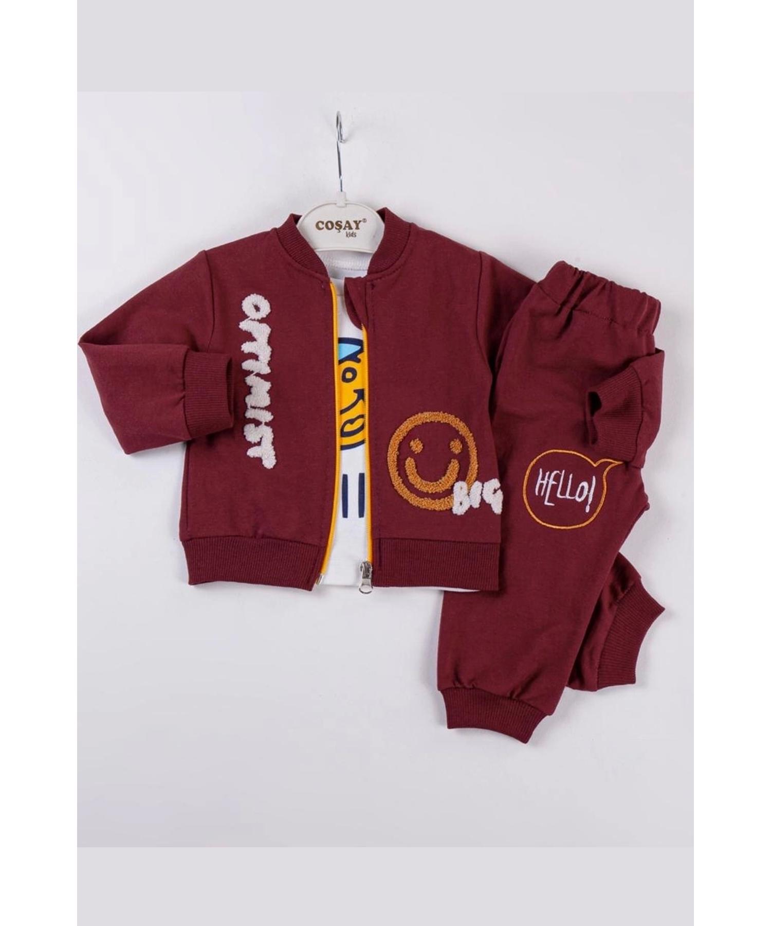 Комплект для мальчика Оптимист с вышивкой