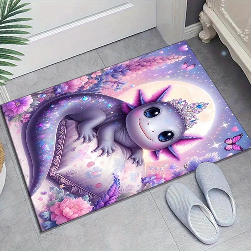 Crystal Velvet Axolotl Printed Area Rug for Bedroom And Living Room Home Decoration, Non-Slip Mat for Bedside. 60cm x 90cm
Crystal Velvet Axolotl Printed Area Rug for Bedroom And Living Room Home Decoration, Non-Slip Mat for Bedside. 60cm x 90cm