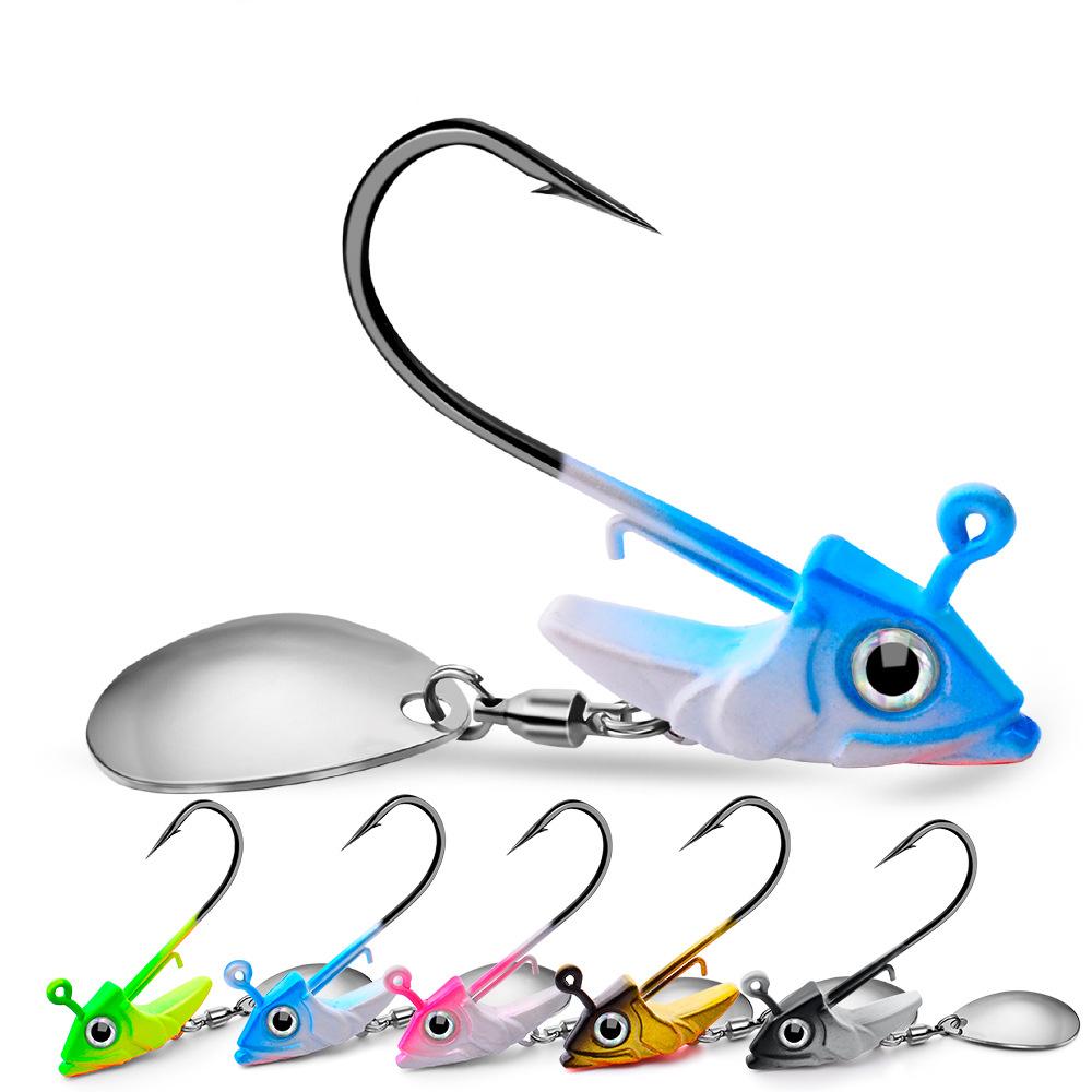Luya Lead Head Hook Fish Head Lead Head Hook Soft Fish Counterweight Fishhook 7g 10g 15g Luya Accessories Fishing Gear
Luya Lead Head Hook Fish Head Lead Head Hook Soft Fish Counterweight Fishhook 7g 10g 15g Luya Accessories Fishing Gear