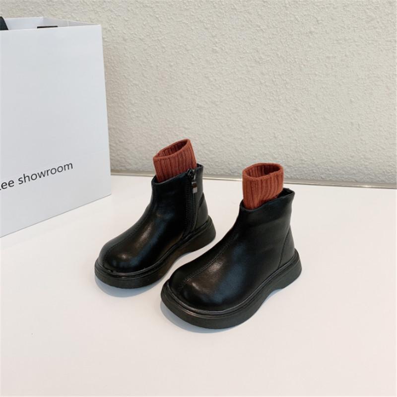Winter Children Boots Leather Warm Plush Boys Shoes Rubber Sole Ankle Boots For Girls Toddler Baby Shoes 21 чёрный
Winter Children Boots Leather Warm Plush Boys Shoes Rubber Sole Ankle Boots For Girls Toddler Baby Shoes 21 чёрный