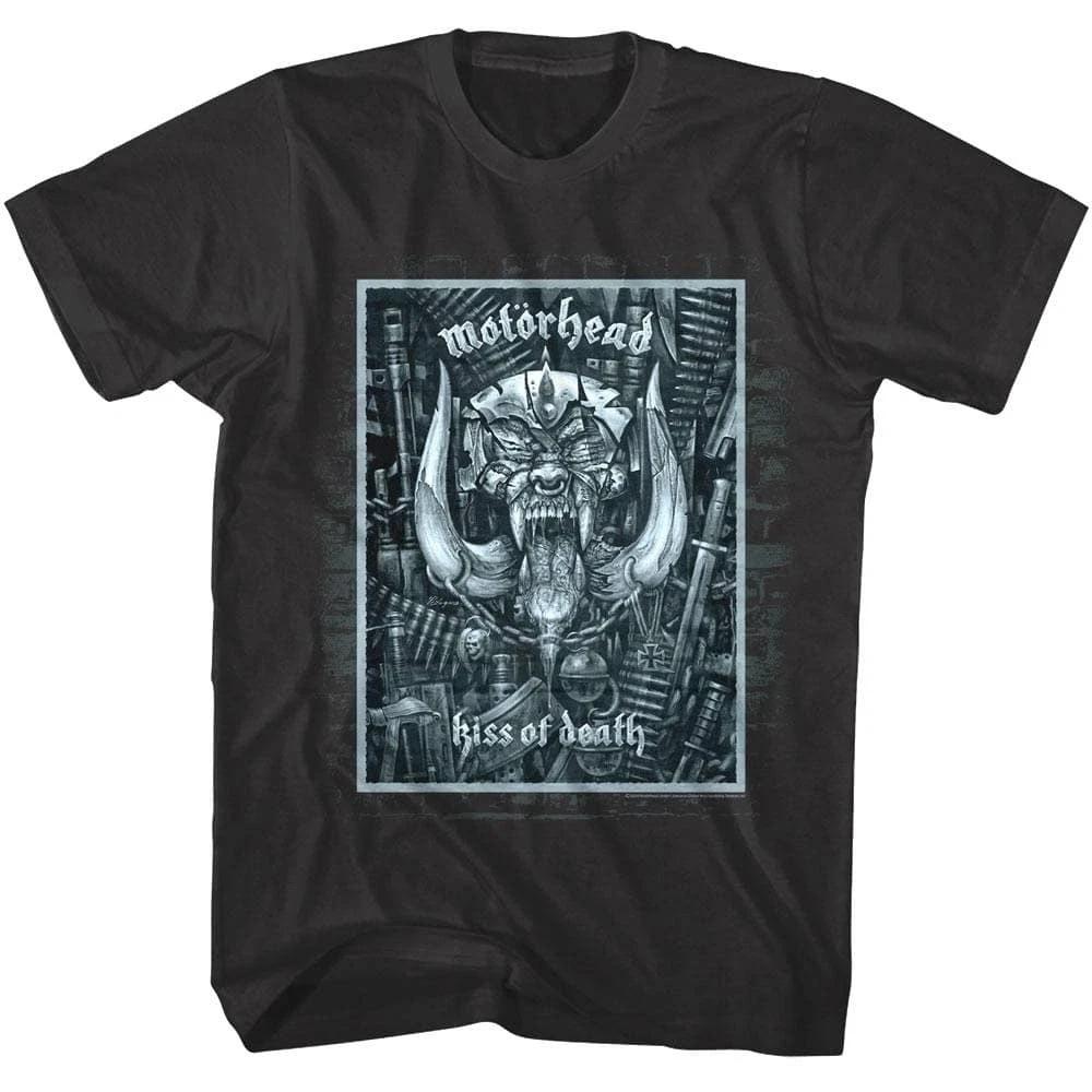 Motorhead Kiss of Death Album Cover Men s T Shirt S
Motorhead Kiss of Death Album Cover Men s T Shirt S