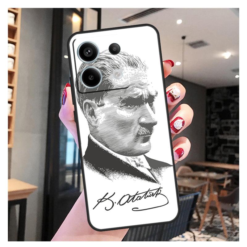 Mustafa Kemal Ataturk Case For Xiaomi Redmi 12 13 C 9C 10C Redmi Note 13 Pro 9 10 11 12 9S 10S 11S 12S Back Cover Redmi Note 8
Mustafa Kemal Ataturk Case For Xiaomi Redmi 12 13 C 9C 10C Redmi Note 13 Pro 9 10 11 12 9S 10S 11S 12S Back Cover Redmi Note 8