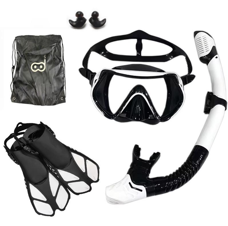 Outdoor Sports Diving Mask Snorkel Adjustment Flippers Frogs Snorkeling Sanbao Set, Backpack Bag S/M(38-41)
Outdoor Sports Diving Mask Snorkel Adjustment Flippers Frogs Snorkeling Sanbao Set, Backpack Bag S/M(38-41)