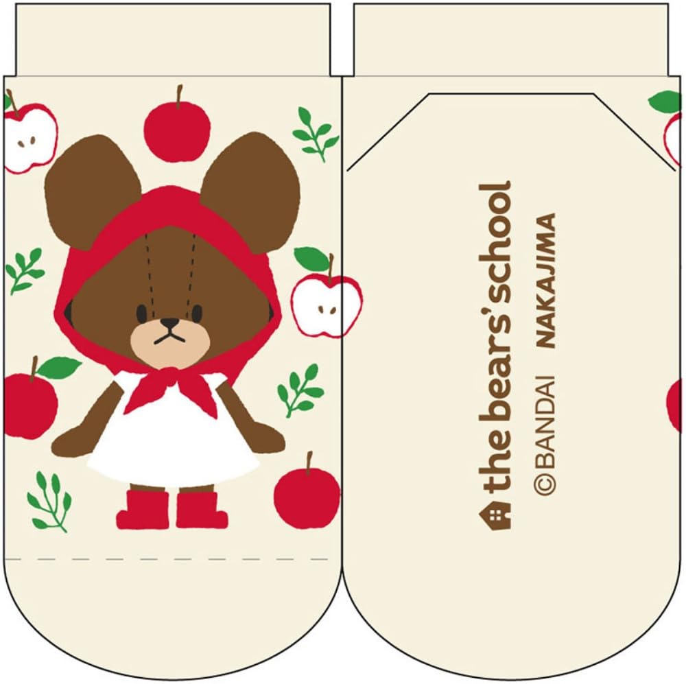 Детские носки Nakajima Corporation Bear School Apple для девочек, кремовые 187215-23 13–18 см
Детские носки Nakajima Corporation Bear School Apple для девочек, кремовые 187215-23 13–18 см