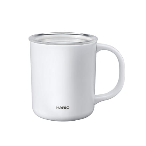 HARIO Ceramic Coating Vacuum Double Insulation Mug White 350ml with Lid CMG-350-W
HARIO Ceramic Coating Vacuum Double Insulation Mug White 350ml with Lid CMG-350-W