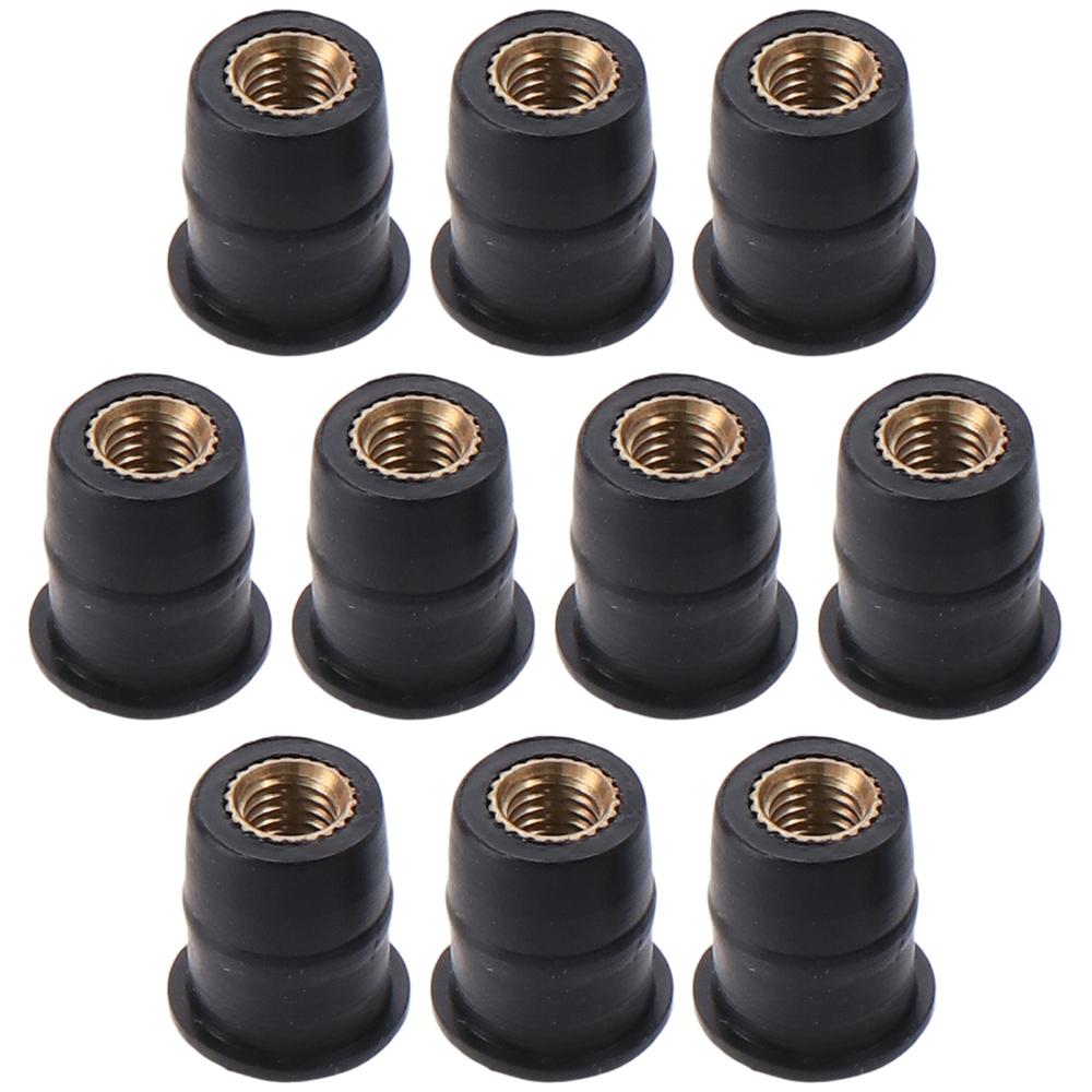 Black Windshield Nuts M5 Windscreen Nuts Anti Deformation Windshield Screws for Suzuk 
Black Windshield Nuts M5 Windscreen Nuts Anti Deformation Windshield Screws for Suzuk