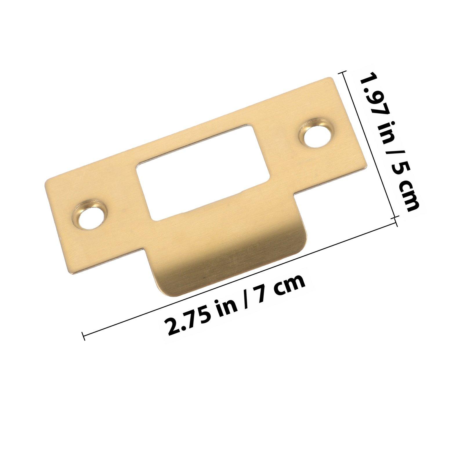 1Set Heavy-Duty Metal Strike Plate T-Shape Door Latch Plate for Interior Exterior Doors Lock Tongue Buckle Guide Reinforcement золотистий
1Set Heavy-Duty Metal Strike Plate T-Shape Door Latch Plate for Interior Exterior Doors Lock Tongue Buckle Guide Reinforcement золотистий