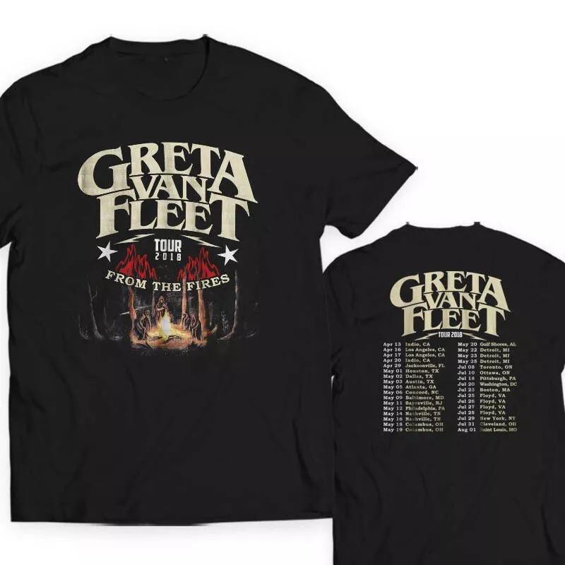 GRETA VAN FLEET Дати турів 2018 тур альбому Футболка S-5XL 4XL
GRETA VAN FLEET Дати турів 2018 тур альбому Футболка S-5XL 4XL