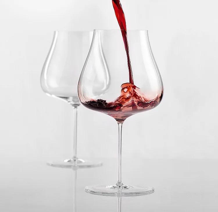 2PCS France Upscale Burgundy Cup Crystal Handmade Extremely Thin Wine Glass Aroma Enlarge Goblet 850ML
2PCS France Upscale Burgundy Cup Crystal Handmade Extremely Thin Wine Glass Aroma Enlarge Goblet 850ML