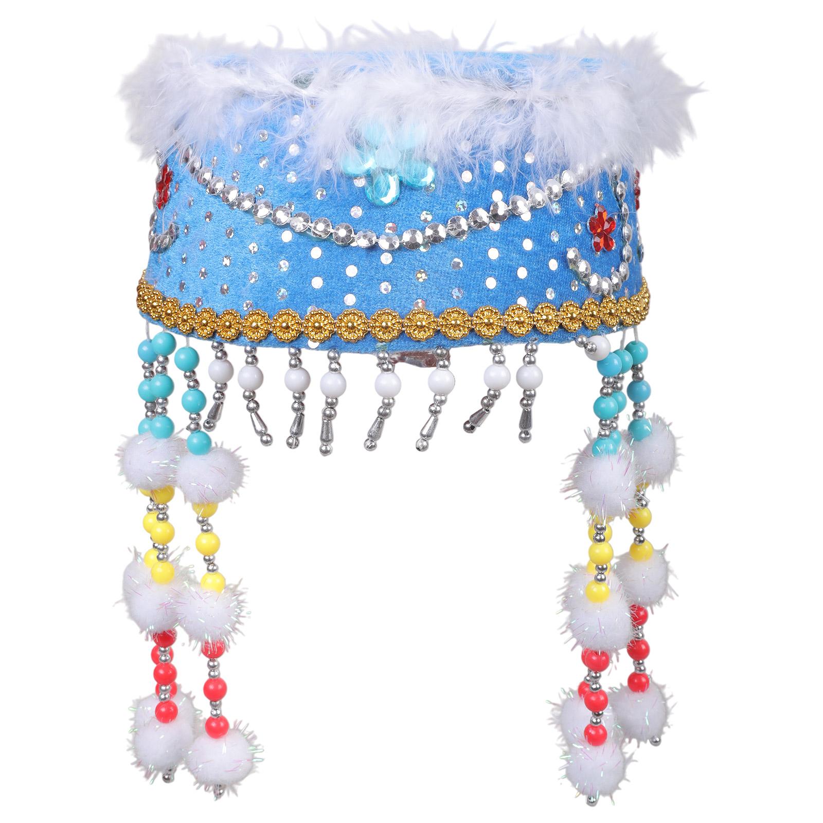 Princesses Styles Sun Hat Women Adjustable Elegant Hat National Minority Hat for Beach Vacations Or Outdoor Activity C
Princesses Styles Sun Hat Women Adjustable Elegant Hat National Minority Hat for Beach Vacations Or Outdoor Activity C