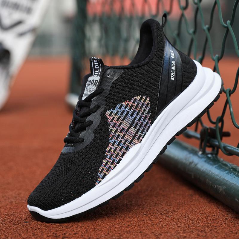 Flying mesh 2025 new summer mesh running sports shoes men s Korean version trend breathable casual men s shoes 44 чорний
Flying mesh 2025 new summer mesh running sports shoes men s Korean version trend breathable casual men s shoes 44 чорний
