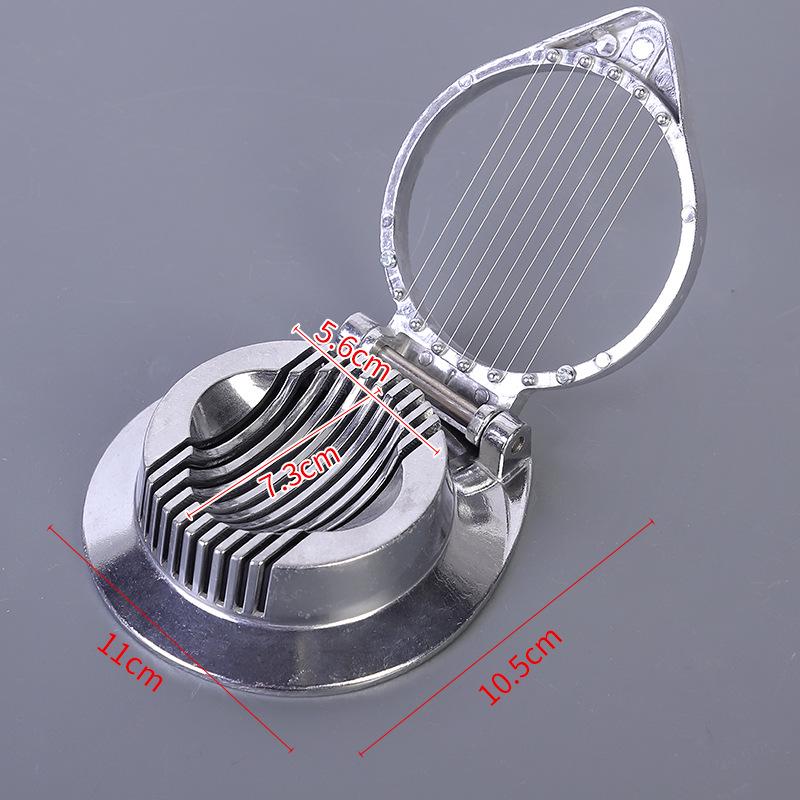 Aluminum Alloy Egg & Ham Slicer - Dual Kitchen Tool for Effortless Slicing
Aluminum Alloy Egg & Ham Slicer - Dual Kitchen Tool for Effortless Slicing