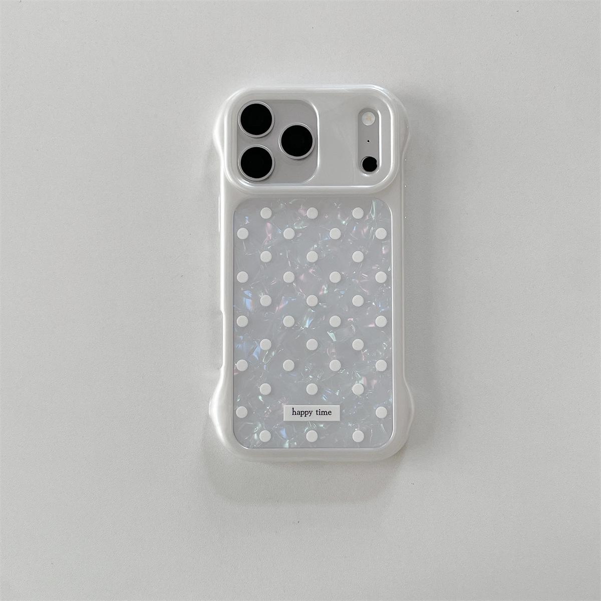 Luxury Shell Polka Dot iPhone 14/13 ProMax Anti-fall Case Cover iPhone 16
Luxury Shell Polka Dot iPhone 14/13 ProMax Anti-fall Case Cover iPhone 16